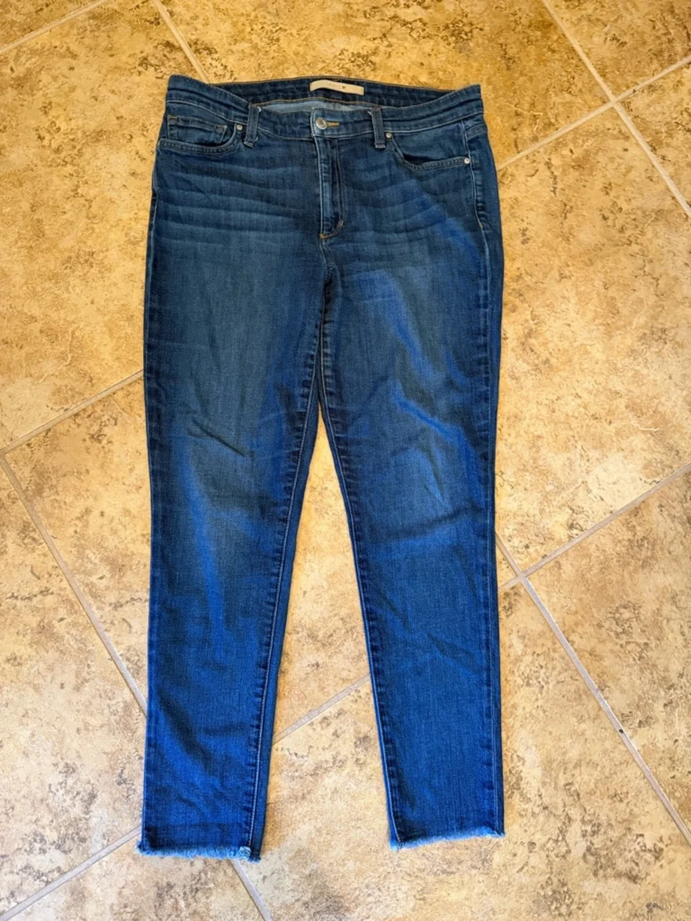 Joe’s Women's Dark Blue Straight-Leg Jeans